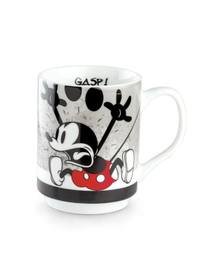 Taza Apilable Mickey I Am Gris 350 Ml