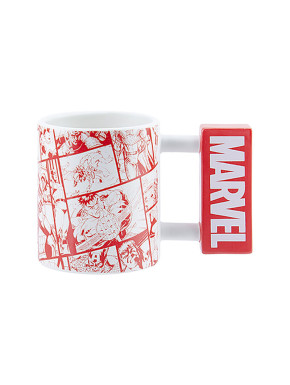 Taza Desayuno Marvel Logo