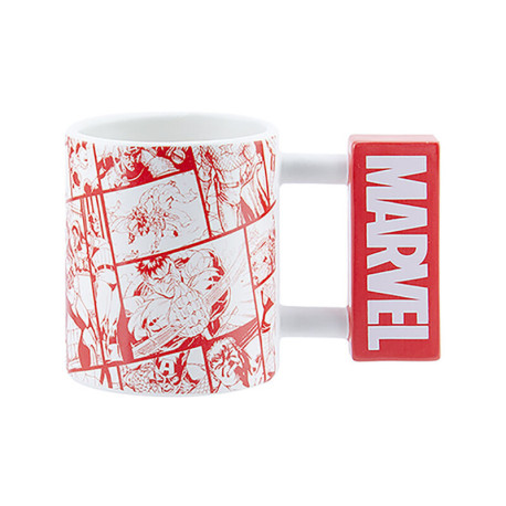 Taza Desayuno Marvel Logo