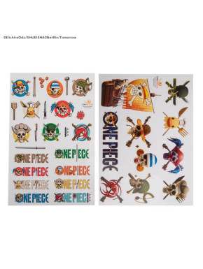 Set 36 Pegatinas One Piece Iconos Y Logos