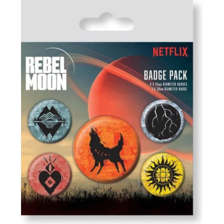 Paquete De Insignias Rebel Moon