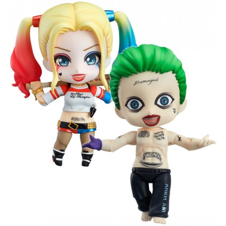 Pack Joker and Harley Quinn Suicide Squad Nendoroid