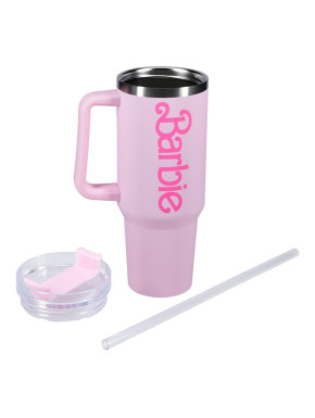 Vaso Termo XL Logo Barbie Soft Touch 1200 Ml