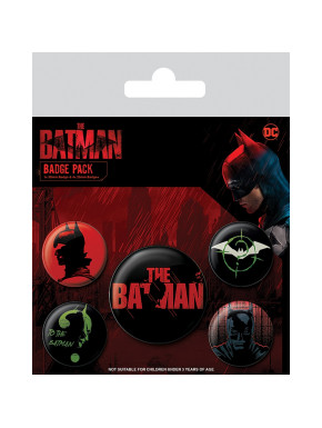 Pack De Chapas Warner The Batman