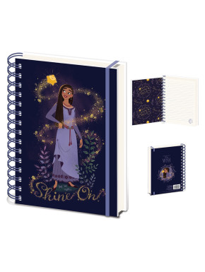 Cuaderno De Espiral A5 Wish (Shine On) 21 X 15 Cm