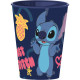 Vaso Pequeño Stitch Y Palmas 260 Ml