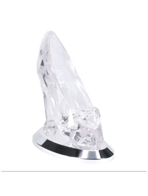 Lámpara 3D Zapato De Cristal 19 Cm