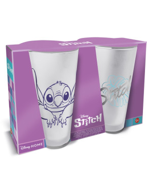 Set 2 Vasos De Cristal Stitch (Vice Style) 490 Ml