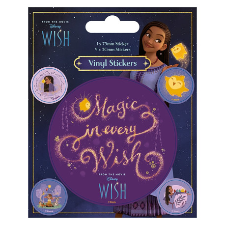 Pack 5 Pegatinas Wish (Magic In Every Wish)