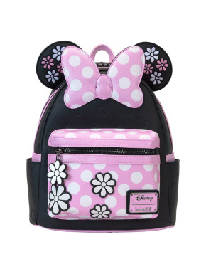 Bolso Mochila Floral Rock Minnie Loungefly