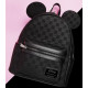 Bolso Mochila Negra Mickey Orejas Loungefly