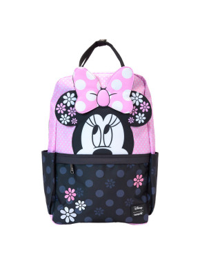 Bolso Mochila Floral Rock Minnie Loungefly