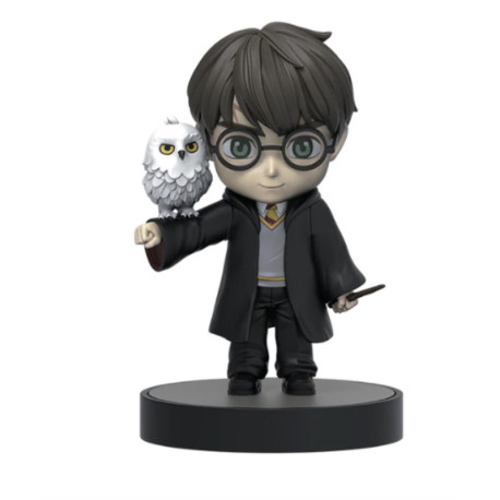 Figura De Colección Harry Potter Con Hedwig 10 Cm