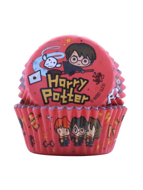 Pack 30 Cápsulas De Papel Personajes Harry Potter 3 X 5,2 Cm