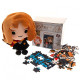 Puzzle lenticulaire Harry Potter avec peluche Hermione