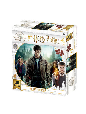 Puzzle Lenticular Harry, Hermione Y Ron 300 Piezas