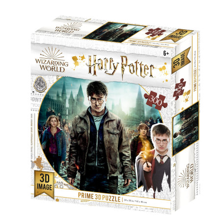 Puzzle Lenticular Harry, Hermione Y Ron 300 Piezas