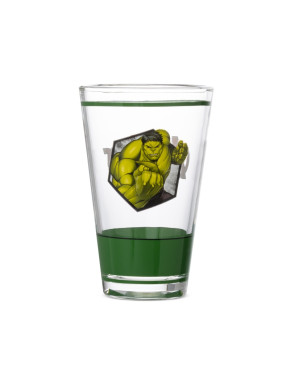 Vaso De Cristal Marvel Hulk 310 Ml