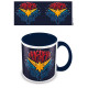 Taza Desayuno Color Capitana Marvel Higher Azul