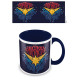 Taza Desayuno Color Capitana Marvel Higher Azul