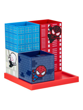 Organizador De Escritorio Spider-Man 15 Cm