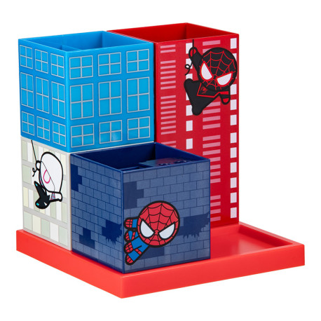 Organizador De Escritorio Spider-Man 15 Cm