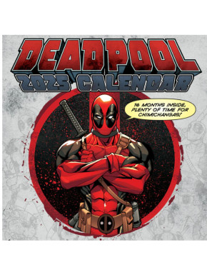 Calendario Pared Deadpool 30X30