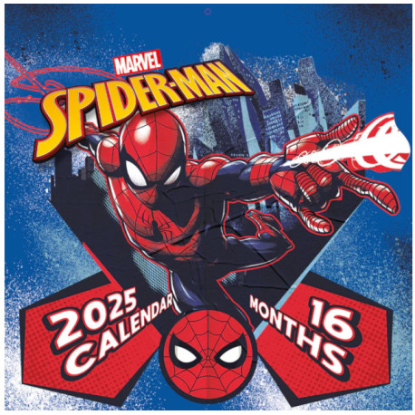 Calendario Pared Spider-Man 30X30