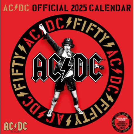 Calendario Pared Ac/Dc 30X30