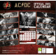 Calendario Pared Ac/Dc 30X30