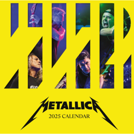 Calendario Pared Metallica 30X30