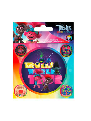 Juego De Pegatinas Trolls World Tour