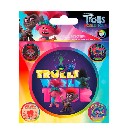 Juego De Pegatinas Trolls World Tour