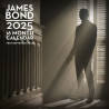 Calendário de parede James Bond 2025 - 30x30 cm