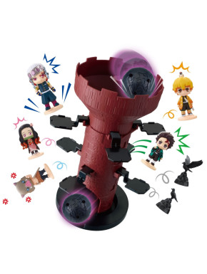 Set De Figuras + Juego De Mesa Demon Slayer: Kimetsu No Yaiba Blow Up!