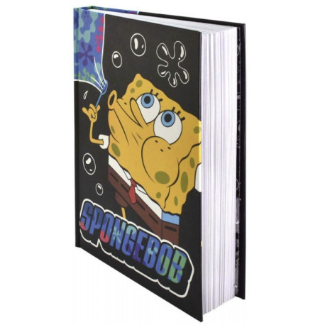 Cuaderno Premium Tapa Dura Bob Esponja A5 (120 Páginas)