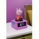 Reloj Despertador Peppa Pig Con Cable Usb