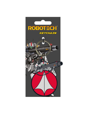 Llavero Robotech Defense Force Logo 6 Cm