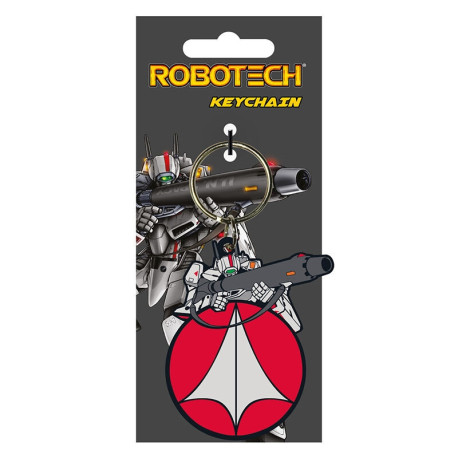 Llavero Robotech Defense Force Logo 6 Cm