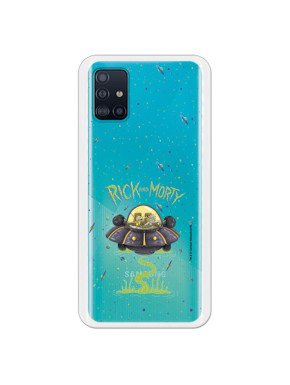 Carcasa Móvil Samsung Galaxy A51 Rick & Morty Ufo