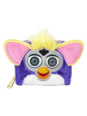 Cartera Con Cremallera Furby Morado Loungefly