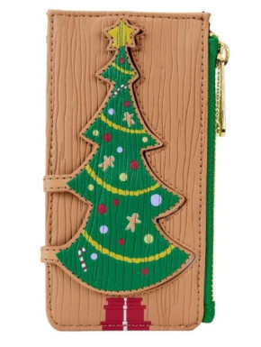 Cartera Tarjetero Árbol De Navidad Loungefly