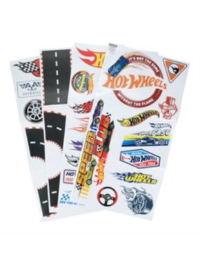 Pack Vinilos De Pared Hot Wheels 44 X 23 Cm