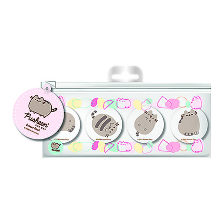 Pack X 4 Gomas De Borrar Pusheen (Botanical)