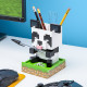 Organizador De Escritorio Panda 15 Cm Minecraft