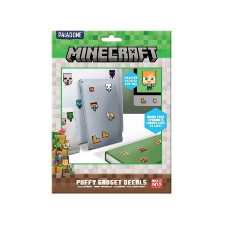 Pack Vinilos Para Gadgets Minecraft 21 X 15 Cm