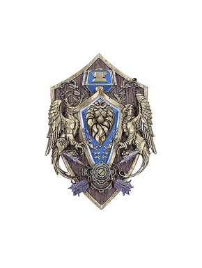 Adorno De Pared Alliance Plaque 30 Cm World Of Warcraft