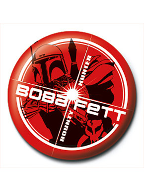 Pin Esmaltado Star Wars Bobba Fett 2,5 Cm