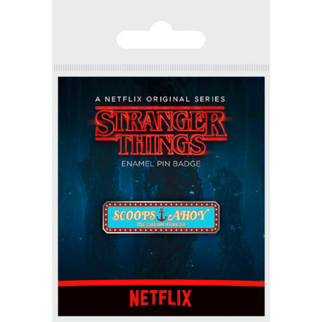 Pin Esmaltado Stranger Things (Scoops Ahoy)