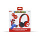 Auriculares Kids Bt Logo Super Mario Rojo